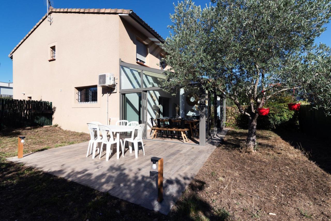 Guilhermy - Maison Contemporaine Avec Jardin Toulouse Eksteriør bilde